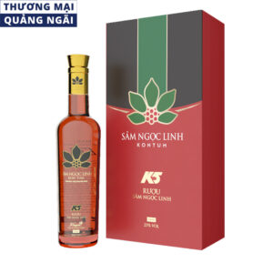 Rượu Sâm Ngọc Linh K5 (nhãn Xanh) 500 ml