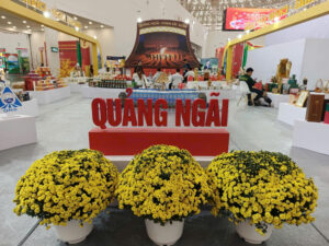 Gian hàng tỉnh Quảng Ngãi tại Hội chợ Mùa Xuân 2026